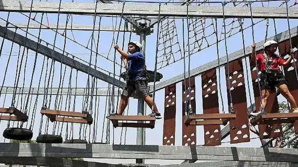 Küçükçekmece'De eğlence ve aksiyonun adresi 'Macera Parkları'