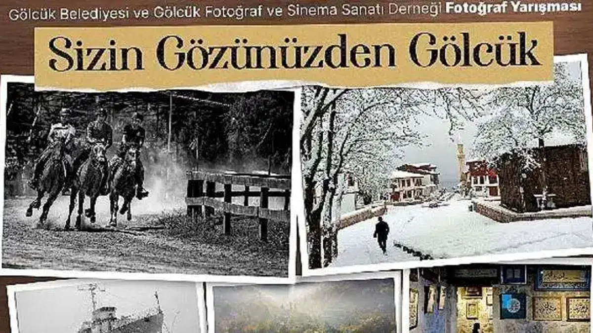 Gölcük Belediyesi'nden İki Fotoğraf Yarışması Birden