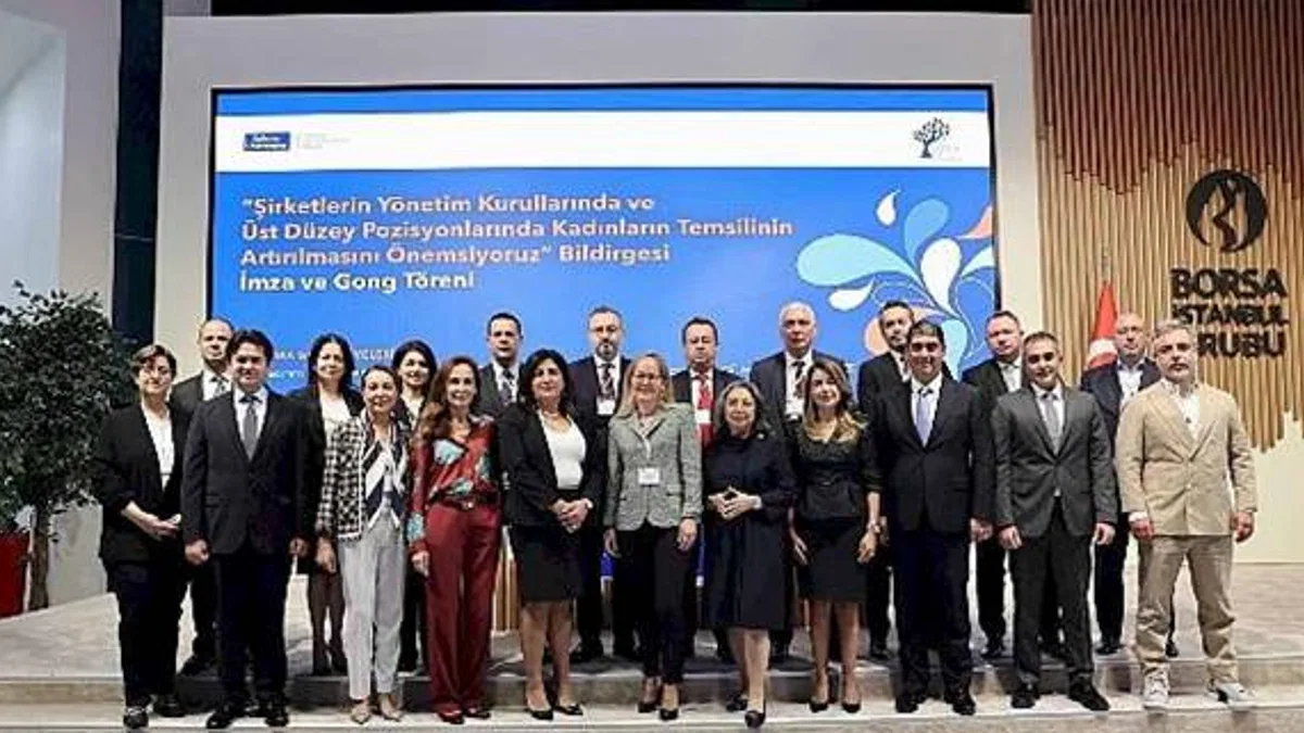 "Yüzde 30 Kulübü Türkiye" ve Yatırım Hizmetleri Sunan Kurumlardan, Yönetim Kurullarında Kadın Temsilinin Artırılmasına Güçlü Destek