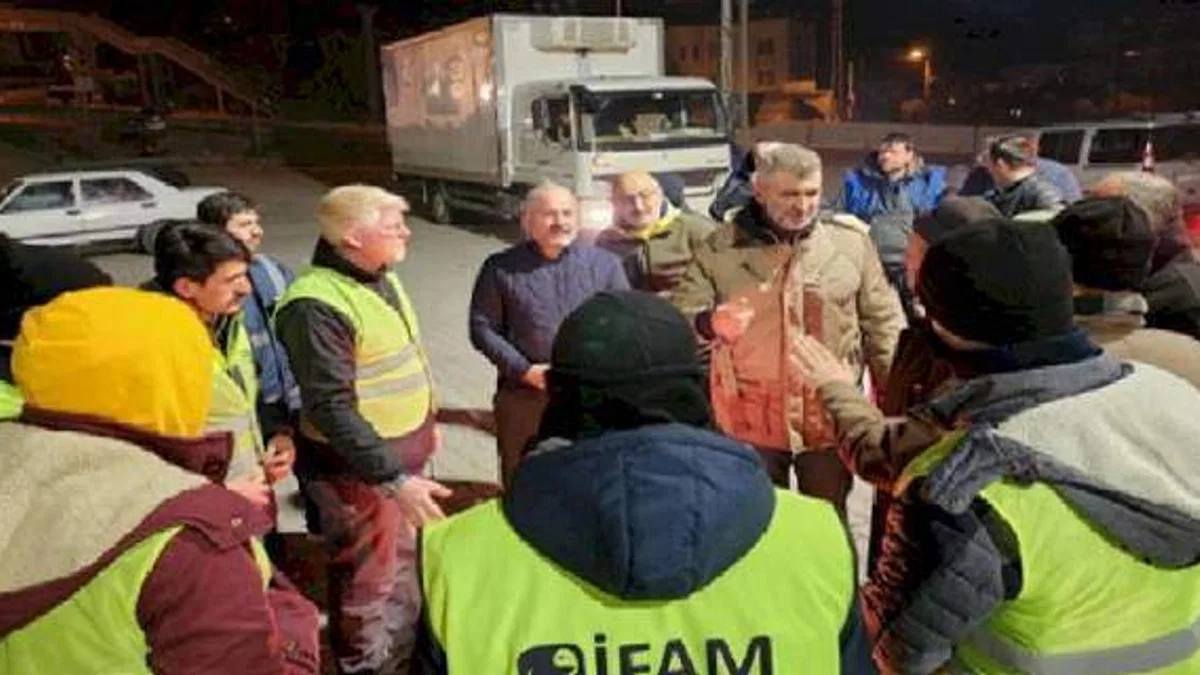 Kocaeli Gölcük Belediyesi'nden Hatay'da hijyen mesaisi