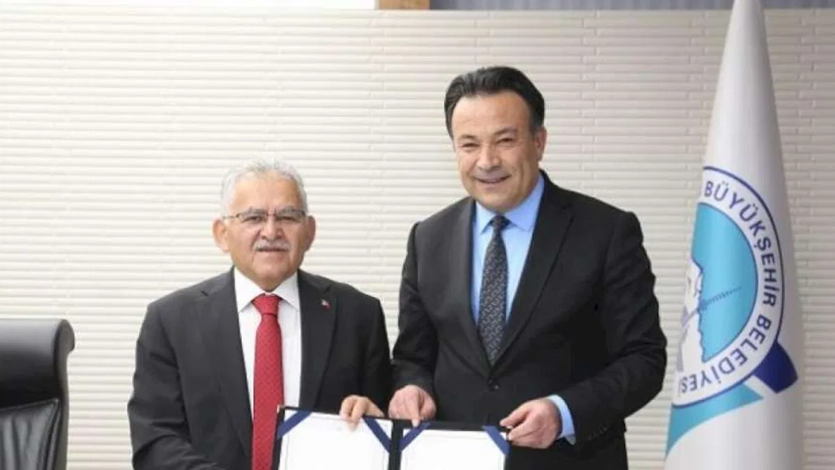 Kayseri Büyükşehir'le il milli eğitimden iş birliği protokolü