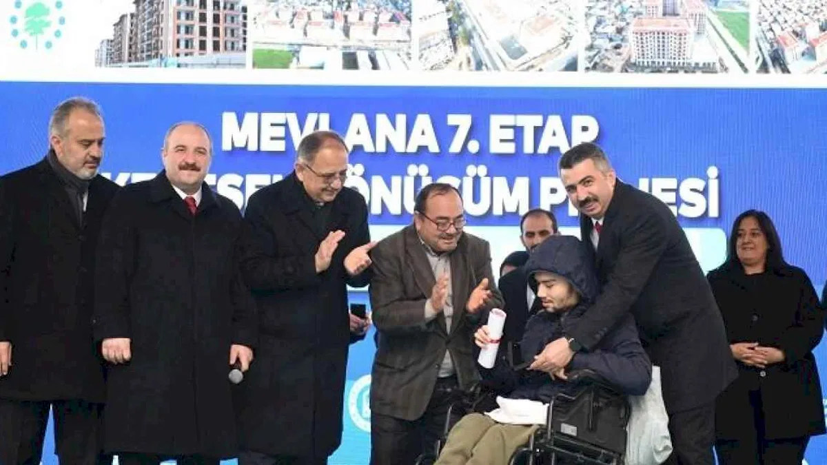 Bursa Yıldırım Mevlana'da ilk anahtarlar teslim