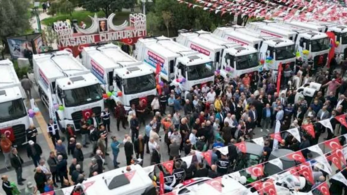 İzmit Belediyesi araç filosunu güçlendirdi