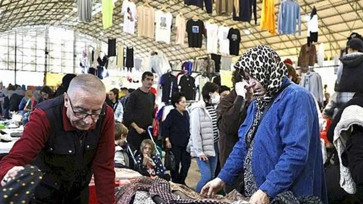 Mudanya Giyim Pazarı Dolgu Alanı'na Taşındı