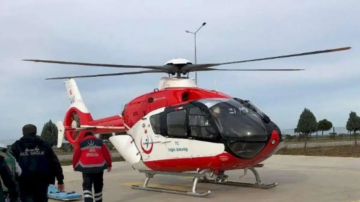 Sivas ambulans helikopteri bekliyor!