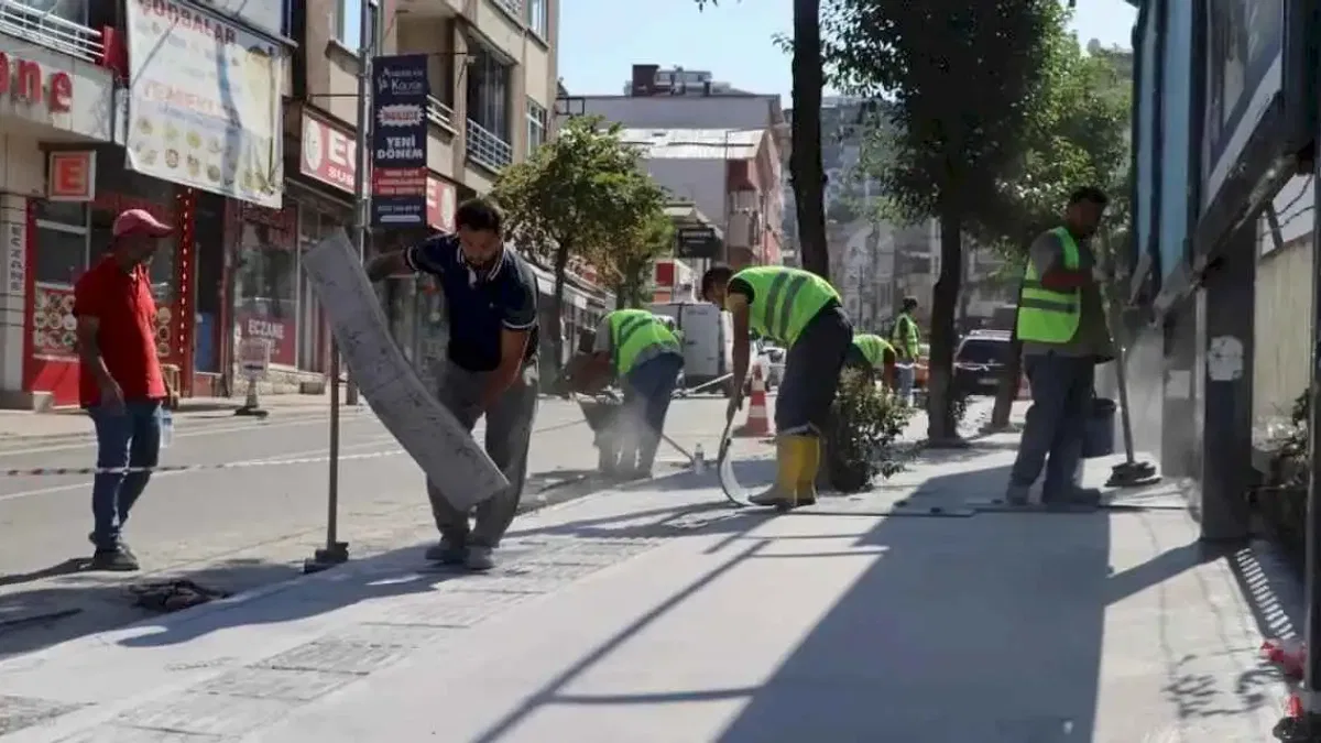 Ordu Büyükşehir’den Altınordu’ya estetik dokunuş