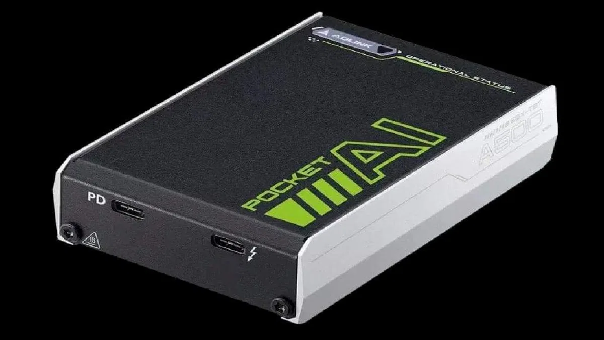RTX 3050’nin Gücünü Cebinizde Taşıyın: Pocket AI Taşınabilir GPU Tanıtıldı
