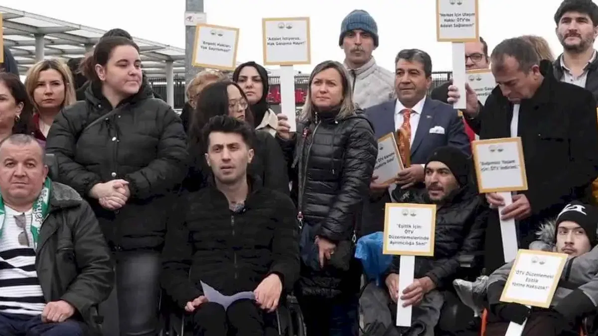 Bursa Osmangazi Kent Konseyi Engelliler Meclisi’nden ÖTV tepkisi