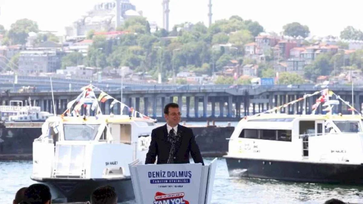 Tarihi Tersane'den yeni hediye: Deniz Dolmuş