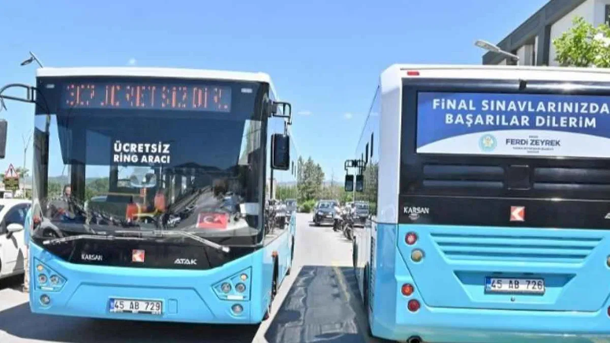 Manisa'da üniversiteliler için ücretsiz 'ring'ler başladı
