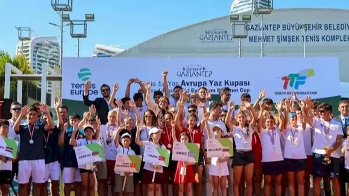 Gaziantep Uluslararası Tenis 14 Yaş Avrupa Yaz Kupası elemeleri tamamlandı