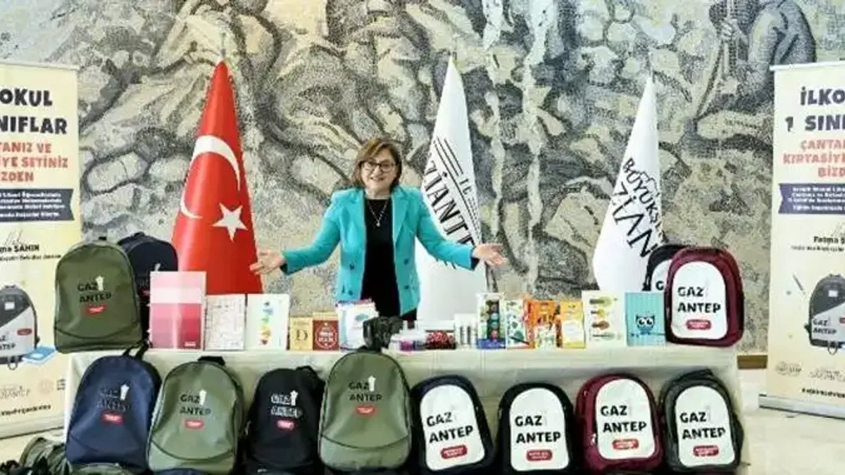 Gaziantep'ten eğitime 100 milyon TL'lik destek