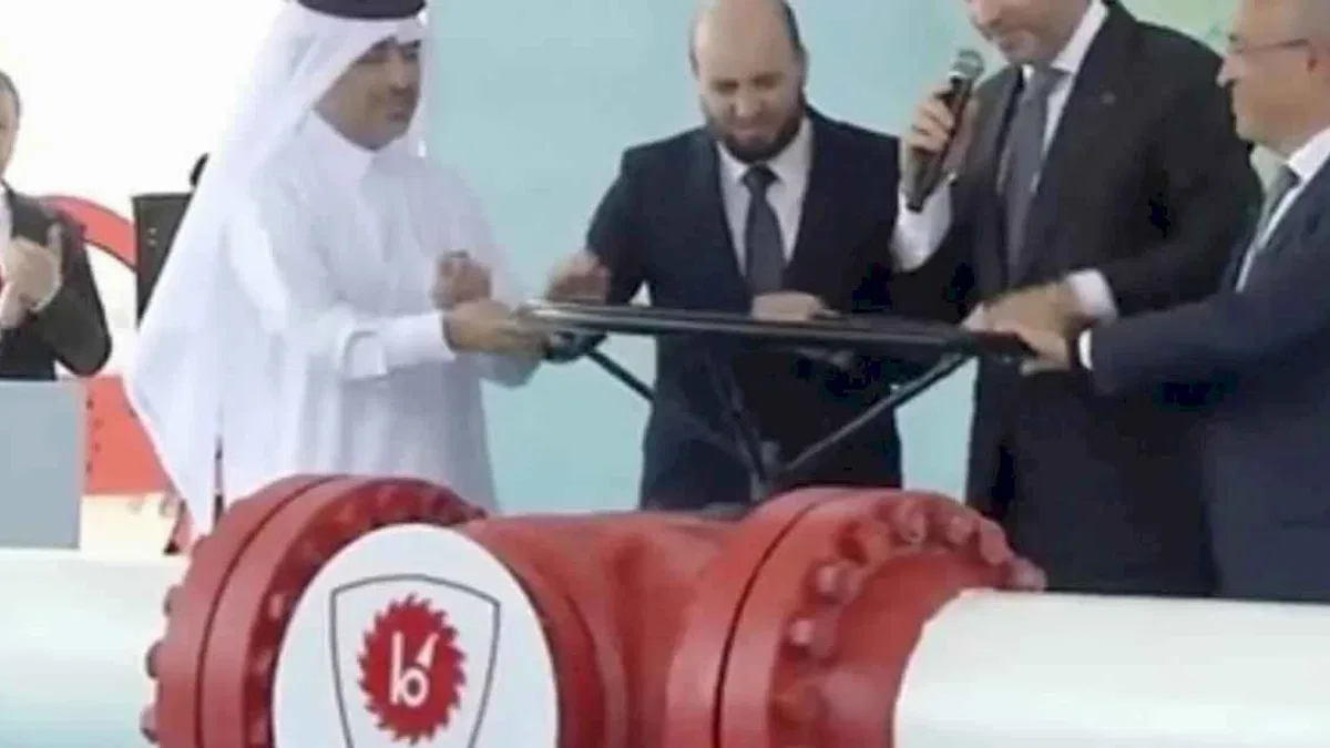 Türkiye'den Suriye'ye ilk doğalgaz akışı başladı