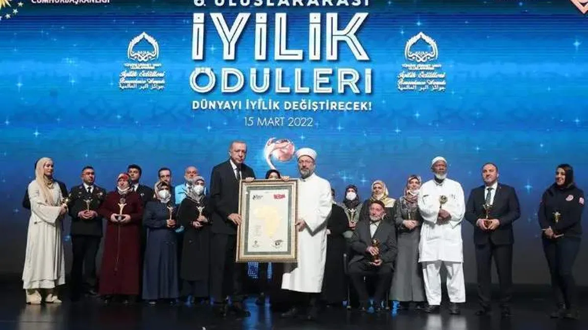6. Uluslararası İyilik Ödülleri sahiplerini buldu