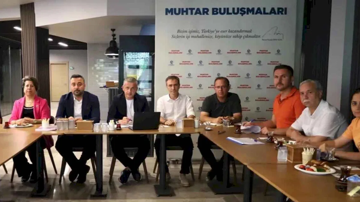 Kocaeli Büyükşehir muhtarlarla buluşuyor