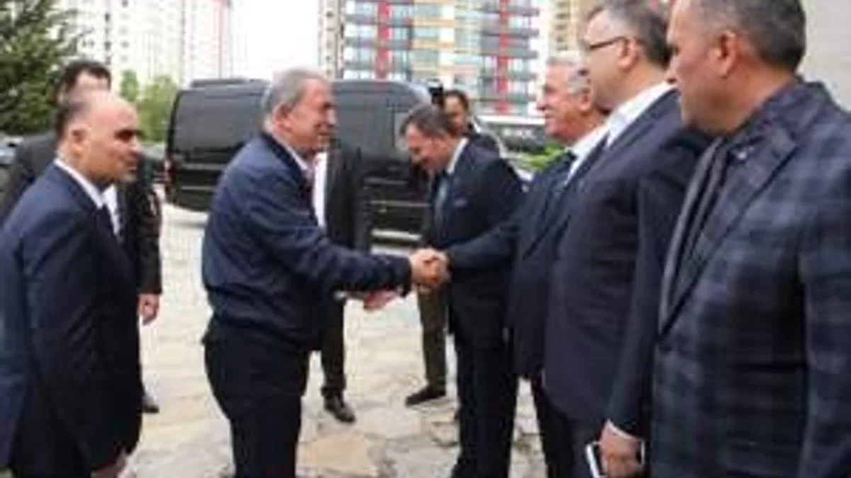 Milli Savunma Bakanı Akar, Kayseri'de bayramlaşma programında konuştu: