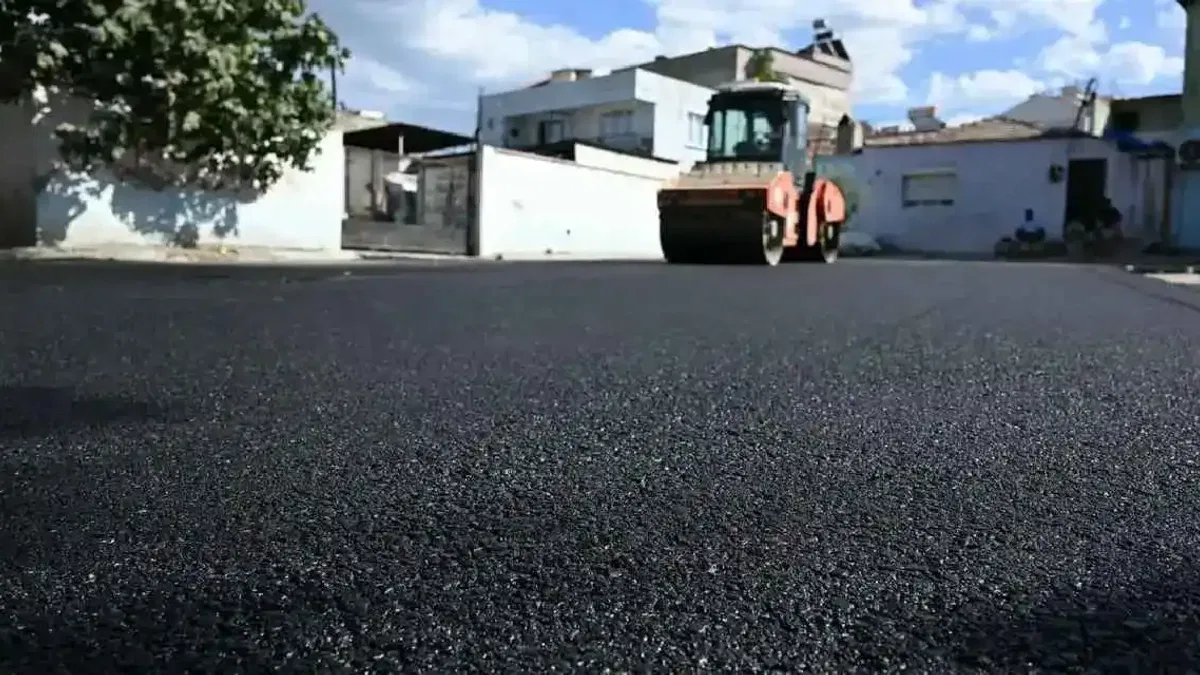 Manisa Salihli’de Çiçek Caddesi yenileniyor