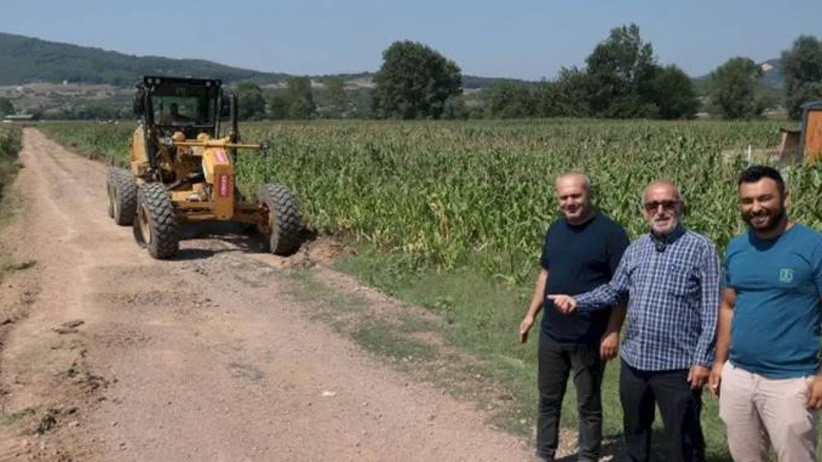 Kocaeli'de kırsalda arazilere ulaşmak daha kolay