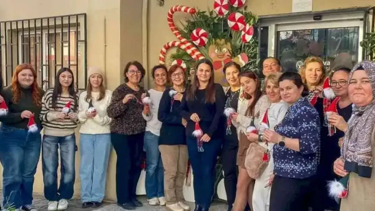 İzmir Bornova yılbaşı atölye çalışmalarıyla renkleniyor