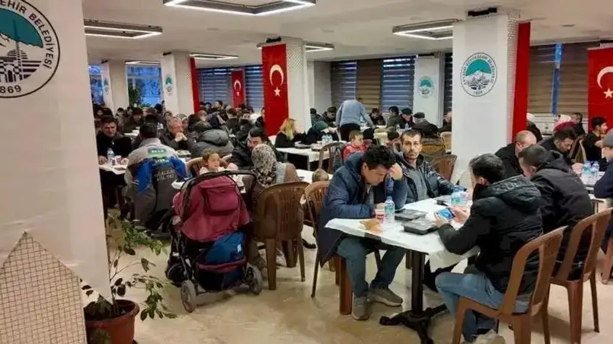 Kayserililer gönül sofrasında buluşuyor