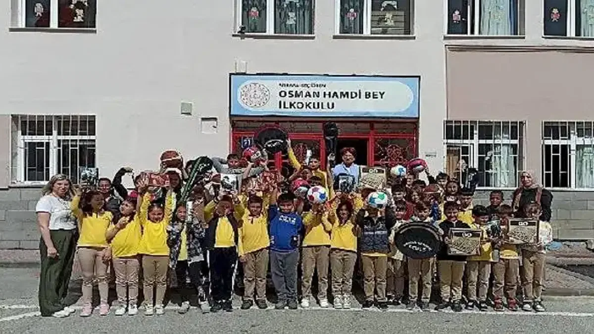 Keçiören'de en temiz okul seçildi