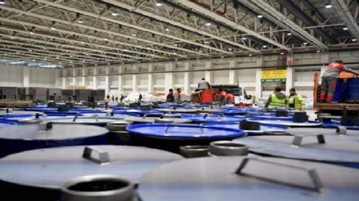Kayseri OSB 200 varili soba yaptı