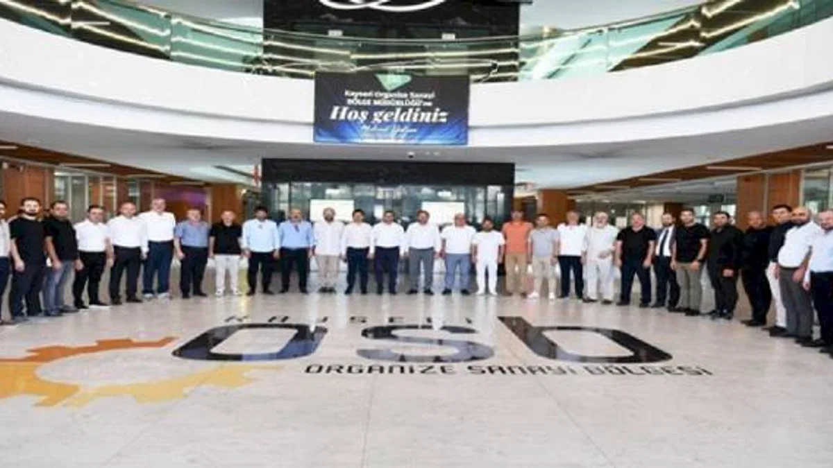 MÜSİAD ailesi Kayseri OSB'ye konuk oldu