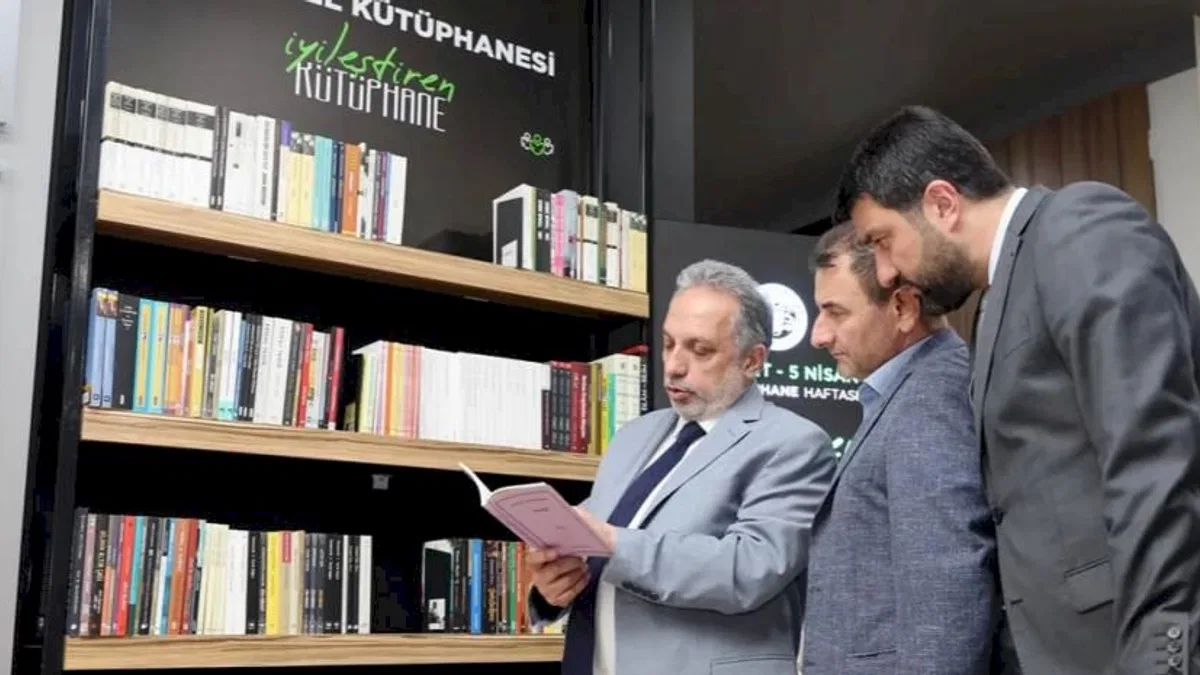 Kayseri Talas'tan 'İyileştiren Kütüphane'