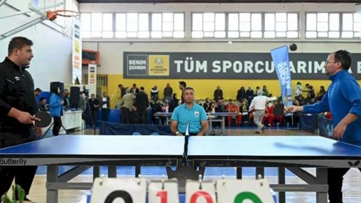 Konya'da 10 Ekim'e özel masa tenisi turnuvası