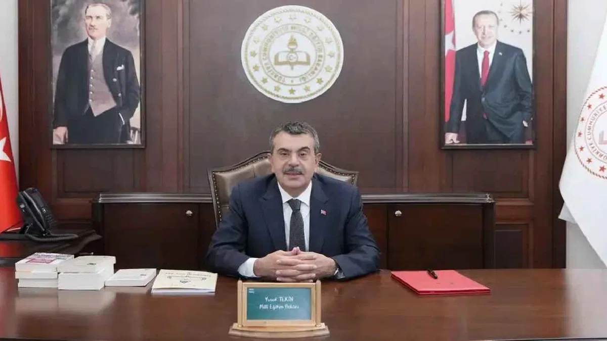 Bakan Tekin’den yeni eğitim yılı mesajı