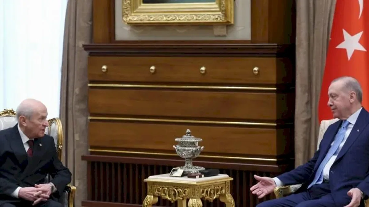 Bahçeli, Cumhurbaşkanlığı Külliyesi'nde