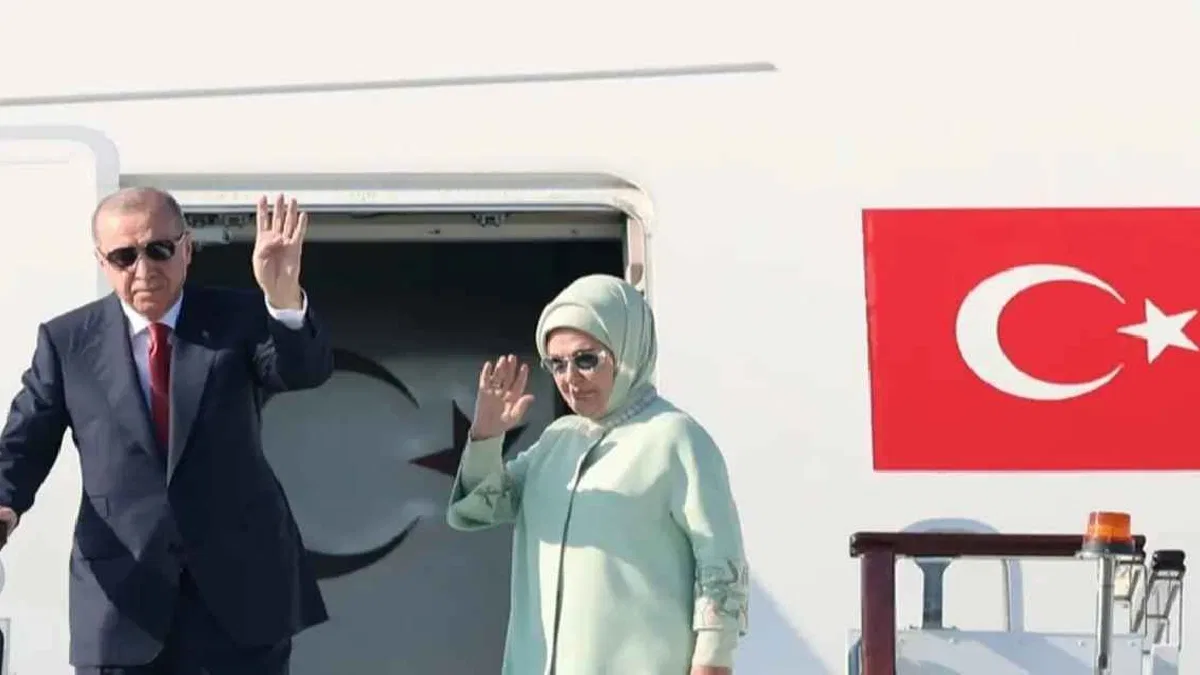 Cumhurbaşkanı Erdoğan Kırgızistan’da