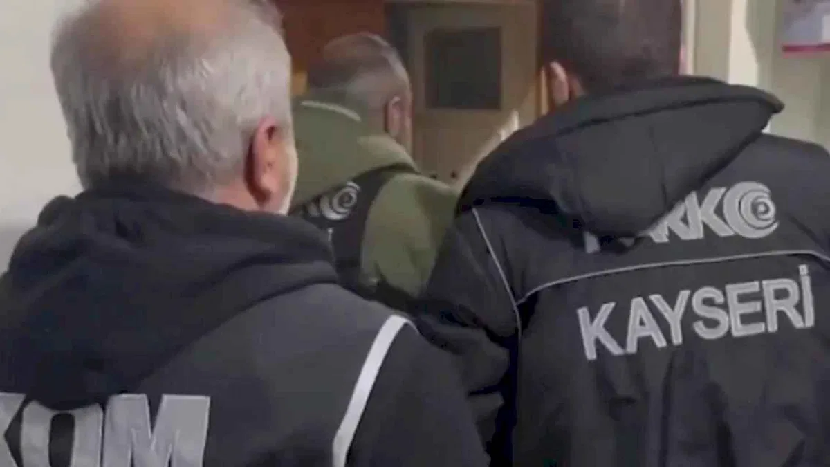 Kayseri'de 'Hücre-6' operasyonu: 19 gözaltı!