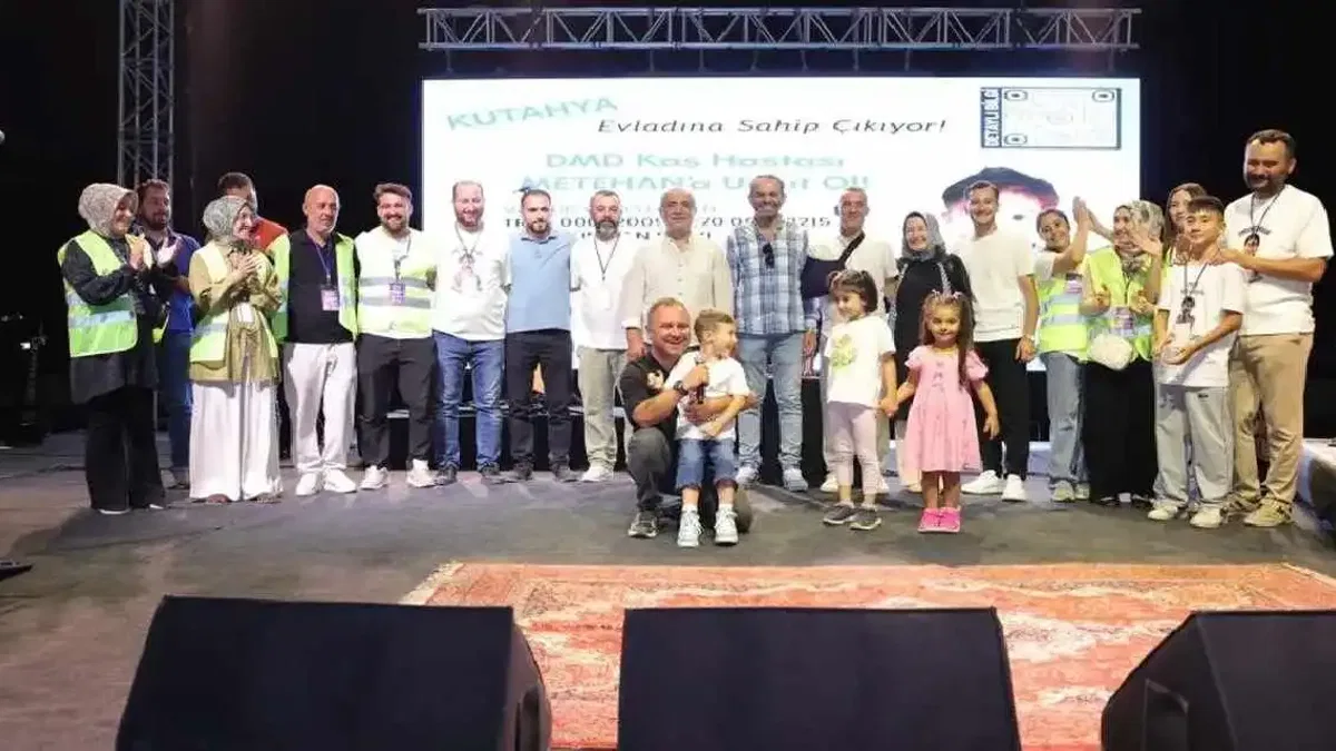 Kütahya'da Yedigöller Metehan Destek Konserleri start aldı
