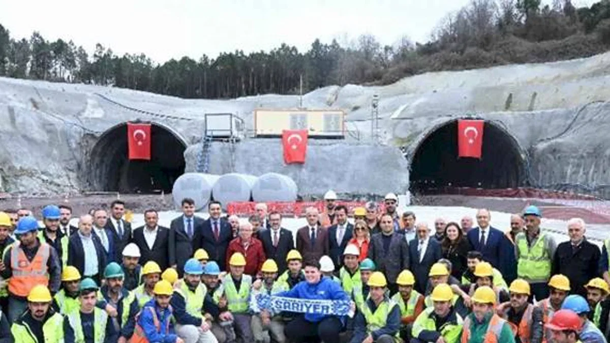 Sarıyer-Kilyos Tüneli'nde hedef 2026