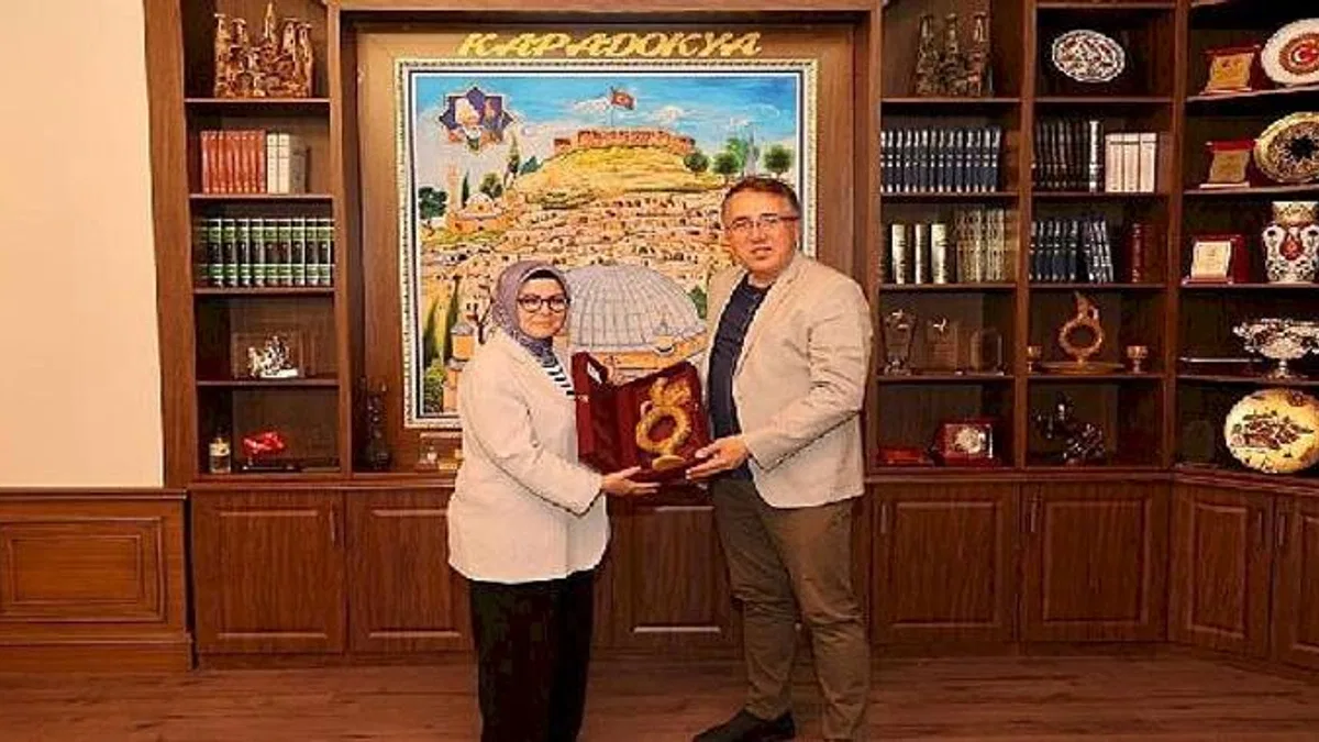 AK Parti Kayseri Milletvekili Böhürler'den Başkan Savran'a ziyaret
