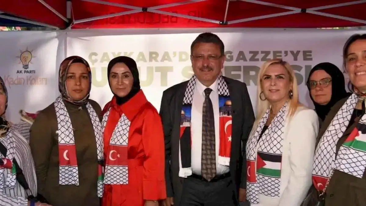 Trabzon’dan Gazze’ye gönül köprüsü