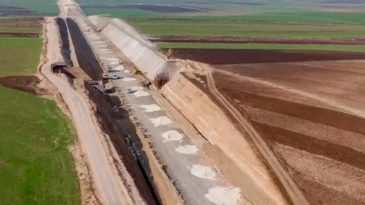 Akdeniz’i Güneydoğu’ya bağlayacak dev projede yüzde 81 ilerleme