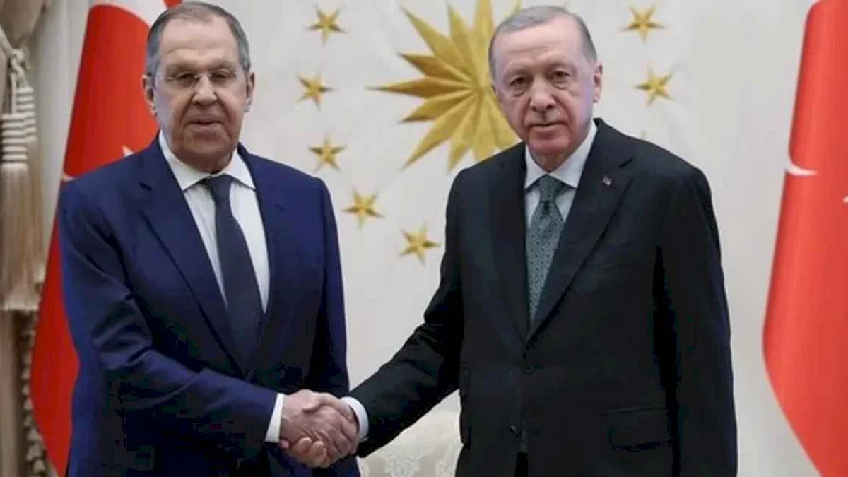 Cumhurbaşkanı Erdoğan, Rusya Dışişleri Bakanı Lavrov'u kabul etti