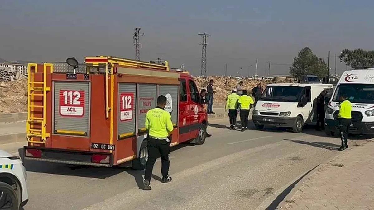 Adıyaman otogar girişinde korkunç kaza