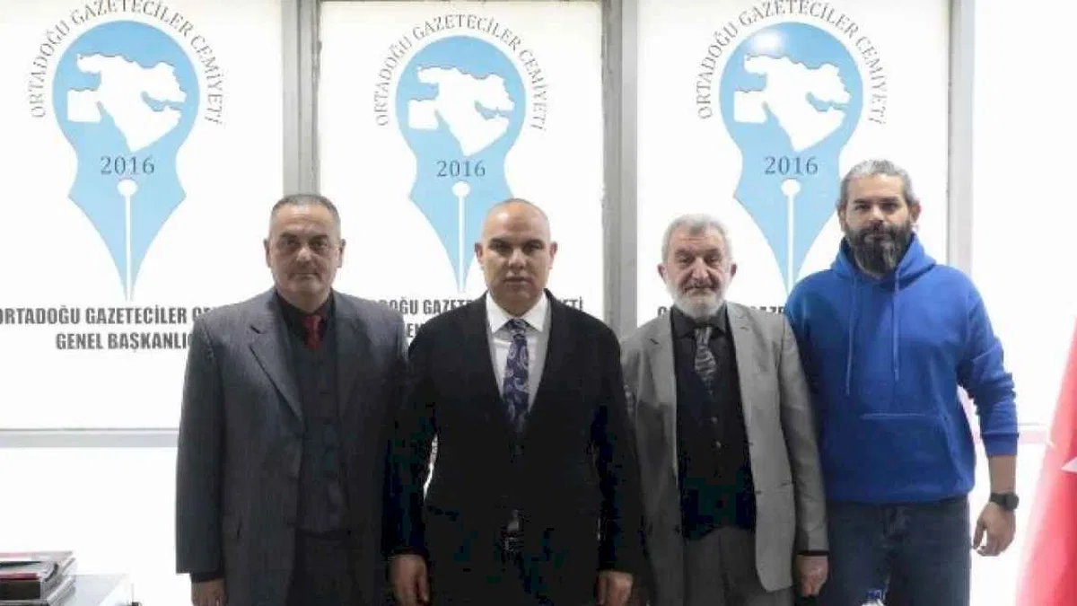 Vali Koç’tan Ortadoğu Gazeteciler Cemiyeti'ne ziyaret