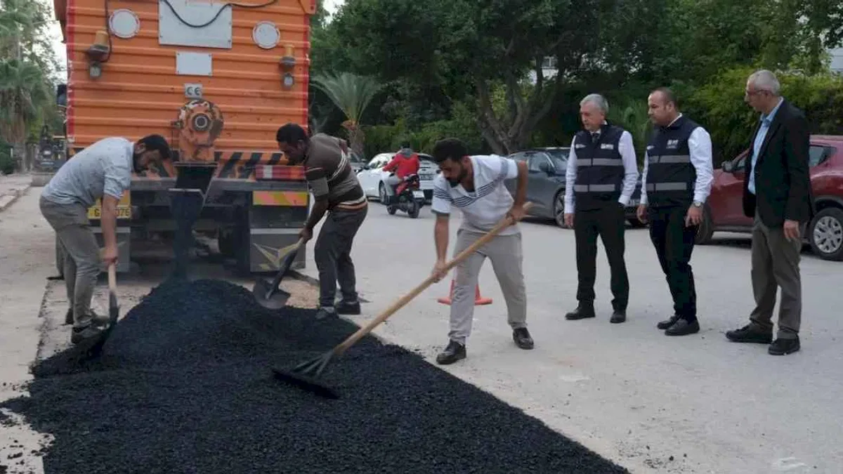 Antalya’da altyapı sonrası asfalt seferberliği