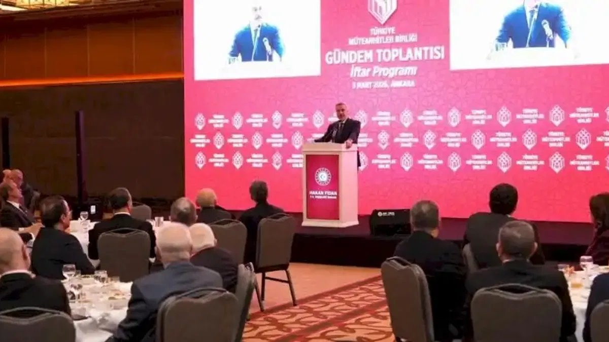 Türkiye Müteahhitler Birliği Gündem Toplantısında Küresel Pazarlar ve Eşit Rekabet Vurgusu