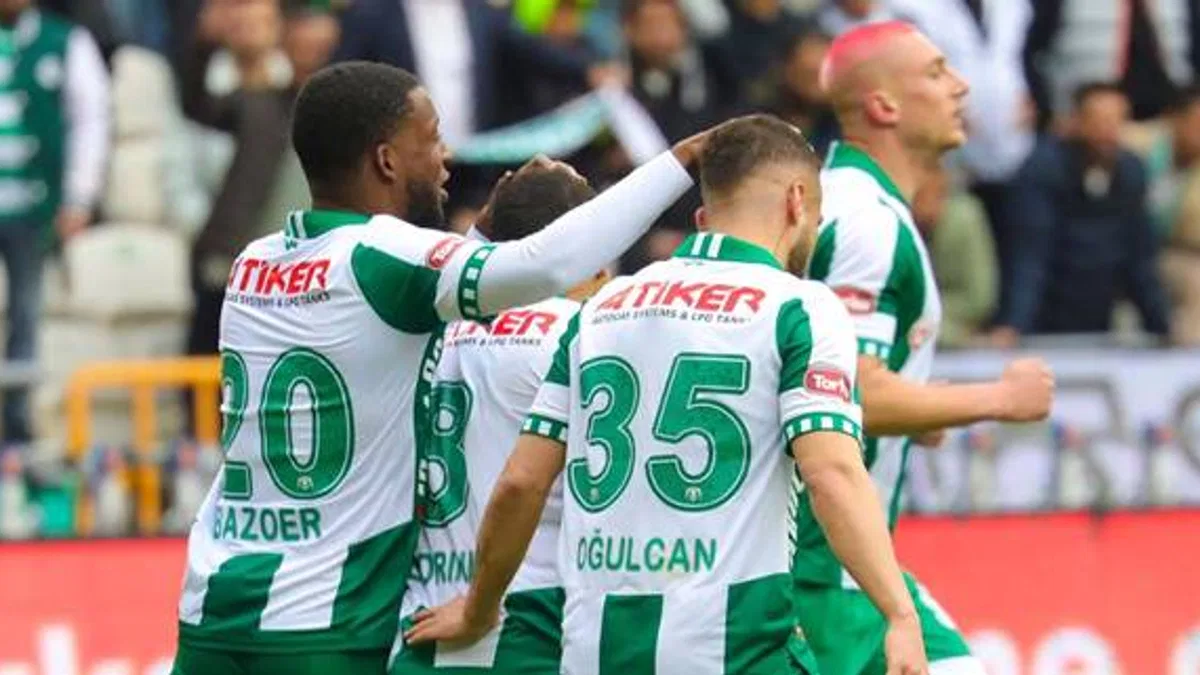 Tümosan Konyaspor 1-0 Göztepe (Maç Sonucu) Konya Göztepe'ye geçit vermedi!