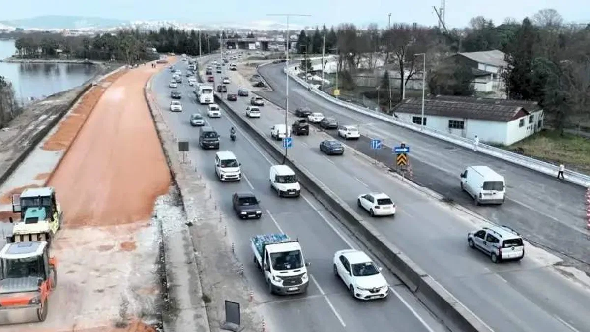 Kocaeli'de Başiskele Koridor Projesi'nde ilk bağlantı trafiğe açıldı