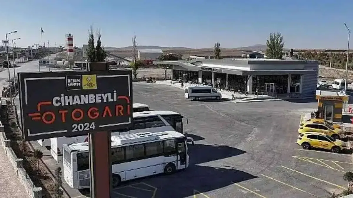 Başkan Altay: "Yeni Cihanbeyli Otogarımız Hayırlı Olsun"