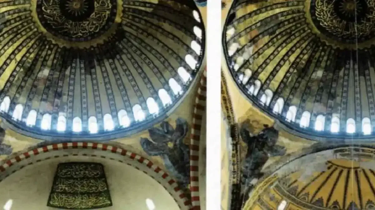 Ayasofya restorasyonunda yeni aşamaya geçildi