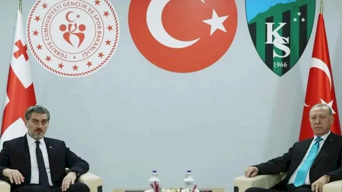 Cumhurbaşkanı Erdoğan, Kocaeli’de Gürcistanlı mevkidaşı ile buluştu