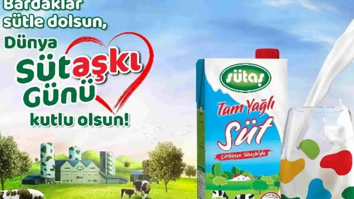 SÜTAŞ Yönetim Kurulu Başkanı Muharrem Yılmaz'dan Dünya Süt Günü mesajı