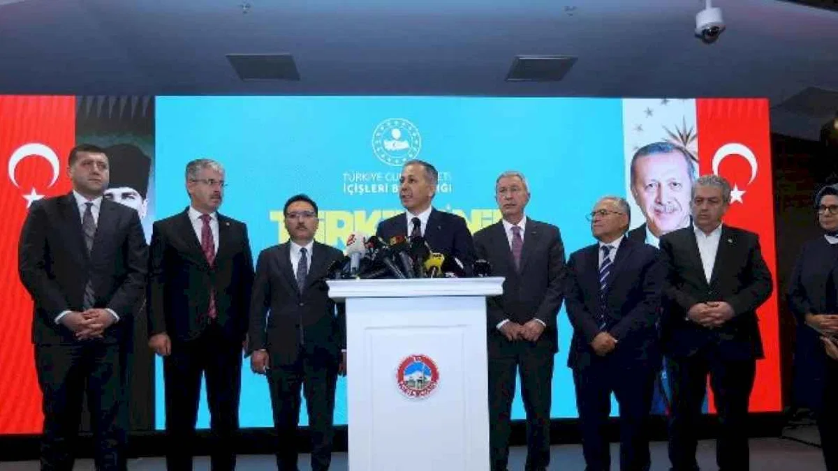 Kayseri'de Türkiye'nin Huzuru toplantısı gerçekleştirildi